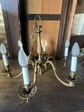 Lustre 6 Branches En Bronze