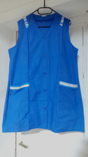 Blouse travail bleu - de,