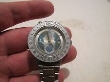 MEN'S RUSSIAN SLAVA WATCH COLUMBUS COMM AMERICA 1492-1992 26J AUTO WORKS W/BAND