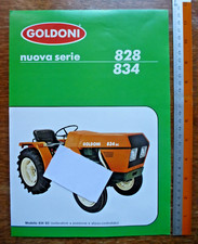 GOLDONI Tractor Brochure Brochure New Series 828 834 SC Italian Technical Data