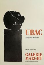 Raoul Ubac Exhibition Poster