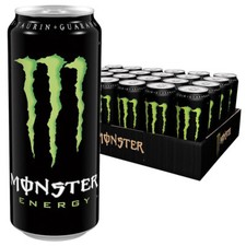 Monster Energy Drink Doux Avec Caféine 500ml 24er Pack