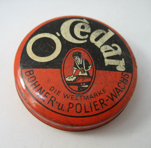 Alte boîte métallique - boîte,