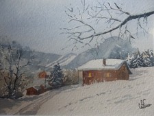 Petite aquarelle originale