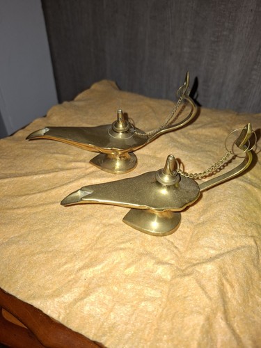 Lot lampes huile en - 2,