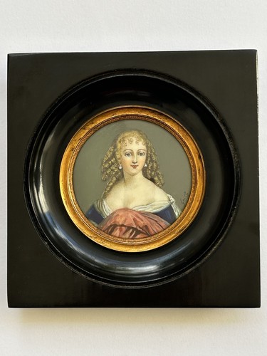Jolie ancienne miniature - jolie,