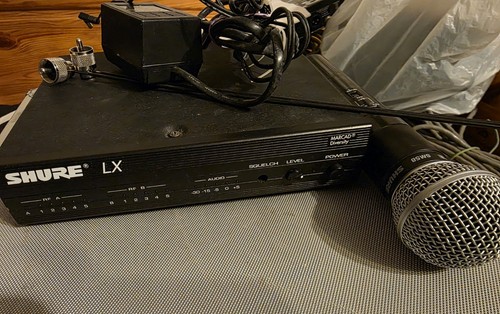 Micro shure sm58 - shure, lx2