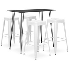 Ensemble de Bar Noir 5 pcs