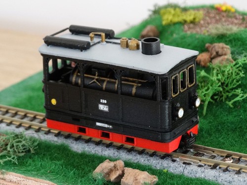 Tramway henschel 020 pour voie - pour,