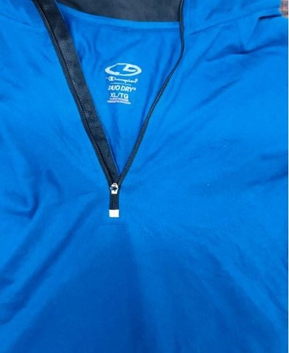 Sweat champion usa bleu zip - bleu,