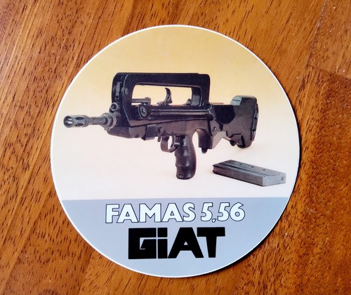Autocollant sticker fusil - autocollant,