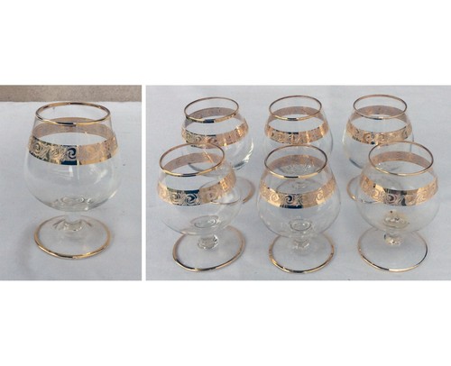Verres cognac cristal - a,