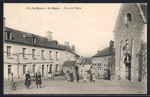 Cpa noyer place de - le,