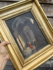 Painting 18th Gallery Old French School Renaissance Game of Light