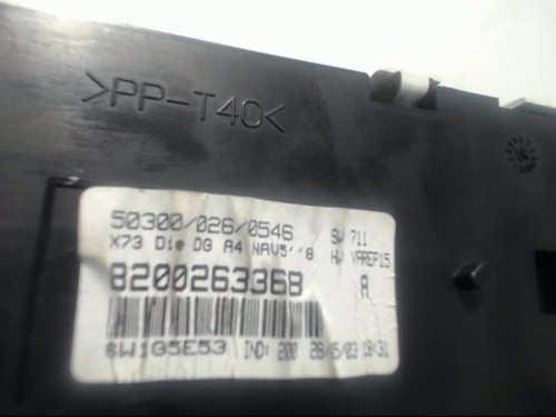 Compteur renault vel satis - compteur,
