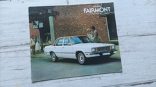 Prospectus / Prospekt / Brochure FORD Fairmont  1979 USA