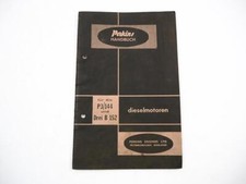 Perkins P3.144 3B152 Diesel Engine Owners Manual Maintenance 1962