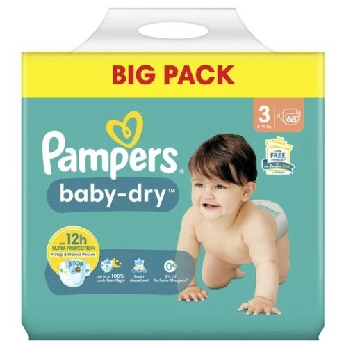 Pampers baby dry taille - dry, x