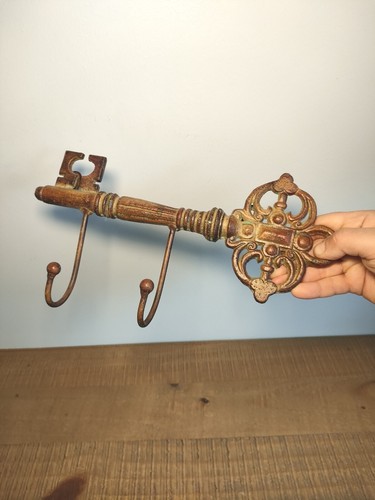 Antique key shaped iron - key,