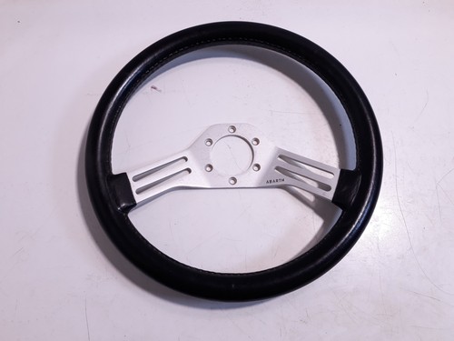 Volant pelle noir abarth - volant,