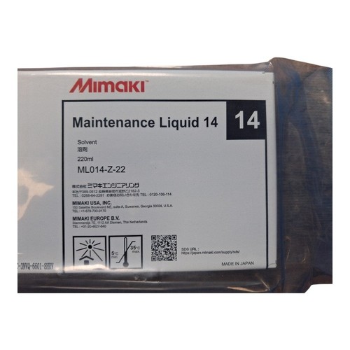 Mimaki ml014 maintenance - ml014-z-22,