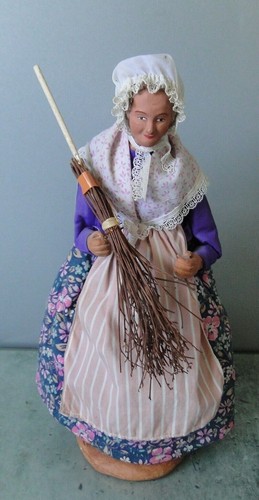 Doll handmade santon - doll, ancien
