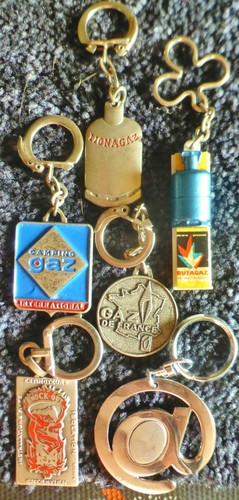 Lot porte clé 1960 - lot, gaz