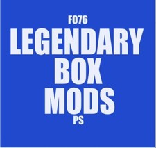 FO76 Any Legendary Mod - All One, Two, Three, Four Star Mods - PS4/PS5