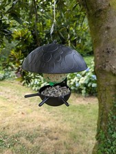 Mangeoire oiseaux de la nature