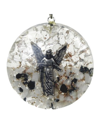 Orgonite pendentif archange - orgonite,
