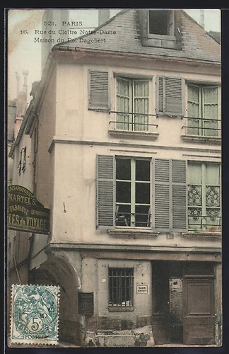 Cpa paris rue - paris,,