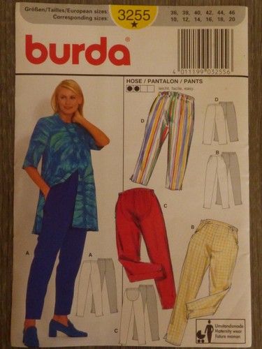 Patron pantalon femme burda - patron,