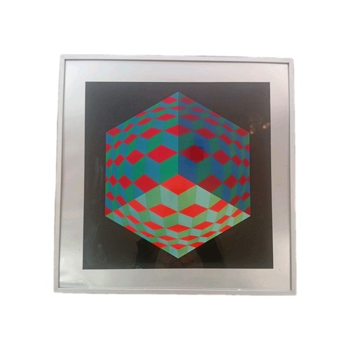 Impression optique vasarely - optique,
