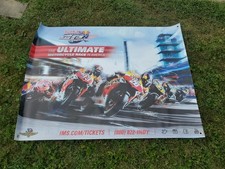 c.2013 Original Indianapolis Red Bull Moto GP Motorcycle Race Sign Banner Repsol