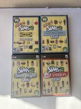 PC Sims 2: IKEA Home Stuff -Kitchen & Bath - Teen Style - H&M Fashion Stuff 4 CD