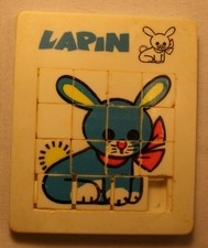 JEU TAQUIN POUSSE-POUSSE