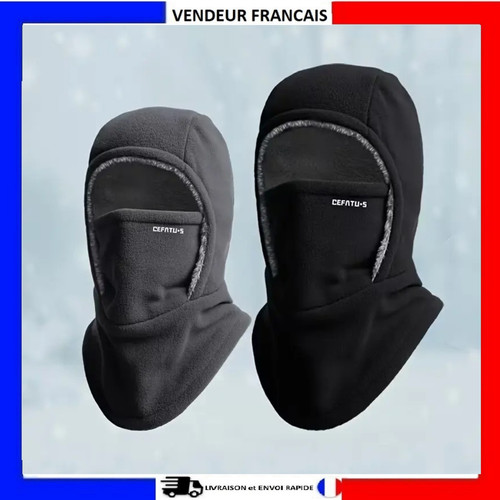 Cagoule hiver moto ski velo - hiver,