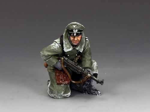 Bbg081 kneeling officer mp40 - kneeling, w/mp40