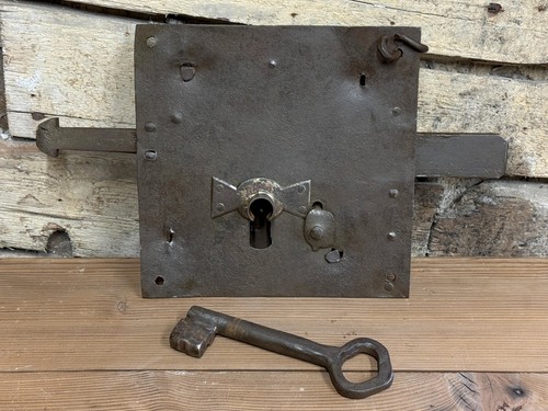 Antique large wrought iron - antique,