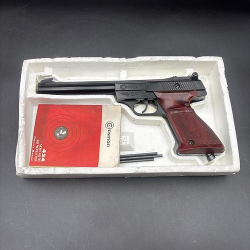 Crosman 454 air pistol - air,