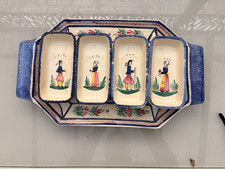 Ancien plat Serviteur Plateau