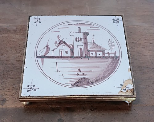 Ancien carreau faïence - ancien,