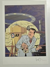 TL Blake et Mortimer - Ex-libris signé - La vallée des immortels 2 - Van Dongen