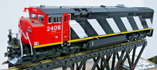 Rapido 400501  HO Canadian National CN #2406 DASH 8-40CM DCC Sound Loco tested