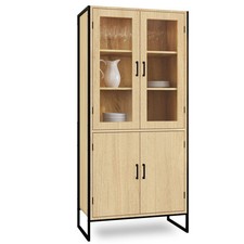 Vitrine buffet haut H. 176 cm