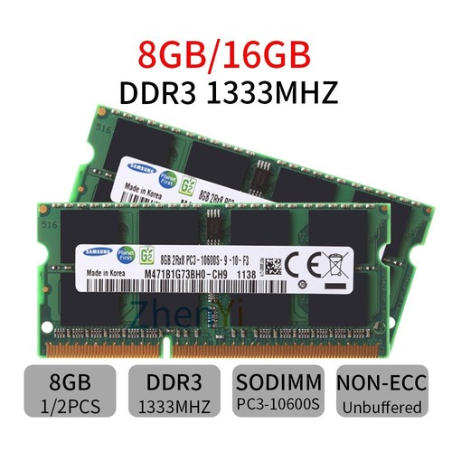 Samsung 16go 8go 4gb - 8go, ddr3