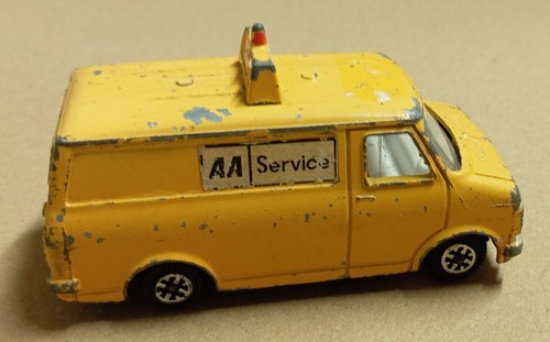 Dinky toys bedford van aa - bedford, "aa