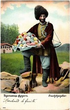 PC RUSSIA FRUIT VENDOR RUSSIAN TYPES (a59172)