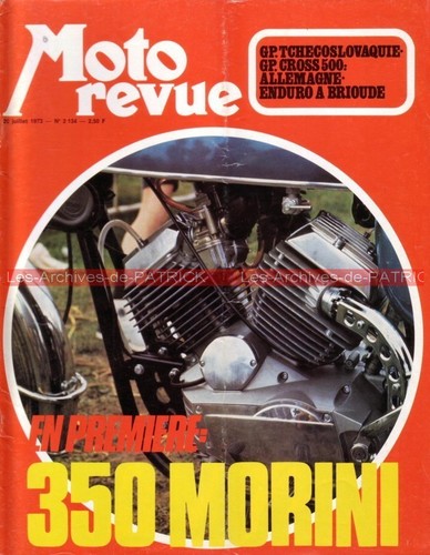 Moto revue 2134 morini - 2134, 350