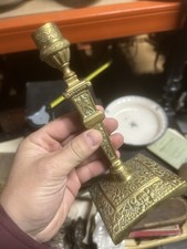 Bougeoir Bronze Doré XIXeme